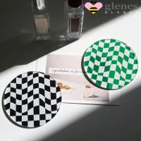 ราคา เกลเนส กระดานหมากรุก รถไฟเหาะอะคริลิค,ฉนวนกันความร้อนกันน้ําย้อนยุคถ้วยเสื่อ,บทคัดย่อลื่นลายสก๊อตหนาที่เรียบง่ายแผ่นชามโรงแรม (55052519510)