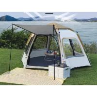 ราคา เต้นท์ แคมป์ปิ้ง อุปกรณ์ เต๊นท์แคมป์ปิ้งกางอัตโนมัติ ขนาดใหญ่ กันฝน เต็นท์เดินป่า 4-6คน (13259479430)