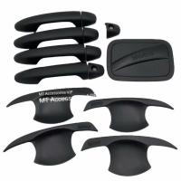 ราคา yaris ativ ยาริสเอทีฟรุ่น4ประตู ปี2017-2021 สีดำ เบ้ากันรอย ครอบมือจับ ครอบฝาถัง #yaris #เบ้ากันรอย (41812444833)