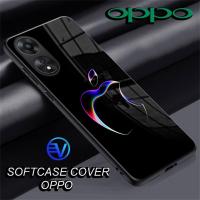 ราคา [ GT34 IPHONE LOGO ] Oppo Glossy Softcase (A3X)(A3PRO 5G)(A60)(A16)(A17)(A17K)(A18)(A38 4G)(A58 4G )(A53 (A92) (A77) (A77) (A98) (A76) (A77) (A59) (A77) (A59) (A77) (A59) (A77) 5G) เคส Oppo Silicone S
