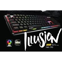 ราคา NUBWO NK-70 illusion (RED/Blue Switch) (41905412518)