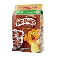 ราคา โกโก้ครั้นช์ อาหารเช้าซีเรียลโฮลเกรน ข้าว สาลีอบกรอบรสช็อกโกแลต 1.4 กก. (11151168909)