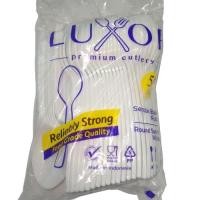 ราคา [150 ชิ้น] ช้อนโจ๊กพลาสติกสีขาว | ช้อนโจ๊กพลาสติก | ส้อมโจ๊กพลาสติก | ช้อนพลาสติกลักเซอร์ | ส้อมพลาสติกหรูหรา (40322690715)