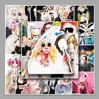 ราคา [Meow.Sensei] 51 แผ่นเซ็กซี่ Lady Gaga Graffiti ที่ไม่ซ้ํากัน Cross-Border กระเป๋าเดินทางแล็ปท็อปโทรศัพท์มือถือรถจักรยานยนต์สติกเกอร์ (48950264078)
