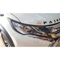 ราคา Mitsubishi Pajero Allใหม่ โลโก้ตัวอักษรติดฝากระโปรงสีดำ Pajero Sportใส่ได้ทุกรุ่น logo Pajeroโลโก้ปาเจโร่แต่งรถปาเจโร่ข (29942904358)