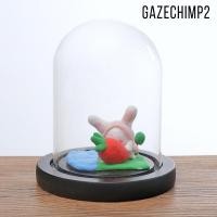 ราคา [Gazechimp2] โหลแก้ว ทรงโดม พร้อมฐานไม้ สีน้ําตาล สําหรับตกแต่ง (13066389790)