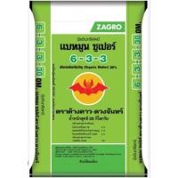 ราคา ปุ๋ยอินทรีย์เคมี แบทมูล (กระสอบละ25กิโลกรัม แบทมูน 6-3-3+30 OM (26504282342)