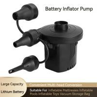 ราคา 3.7V 5000Pa 70W ปั๊มลม Outdoor Camping ชาร์จปั๊มลมที่นอนแบบพกพาไฟฟ้า Inflator แหวนว่ายน้ํากลางแจ้ง (41524229135)