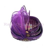 ราคา แม้ว่า เครื่องดูดควันไม้ไผ่ ผ้าบาติกสีม่วง 3 ชุด (19987798626)