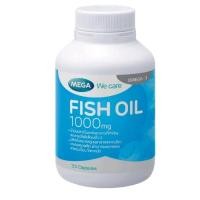 ราคา <ส่งฟรี> Mega FISH OIL 1000mg 30 CAP ผลิตภัณฑ์เสริมอาหารน้ำมันปลา 1000 มก. (18586656701)