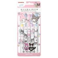 ราคา Zebra Mildliner Highlighter Sanrio My Melody & Kuromi 50th Anniversary 5-Color Set WKT7-MMKU-5C ㅤDirect From Japan (44301376803)