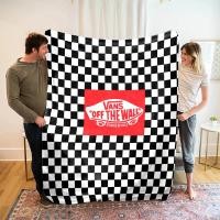 ราคา VANS รถตู้ พิมพ์ผ้าห่มนุ่มสักหลาดผ้าห่มขนสัตว์ห้องนอนห้องนั่งเล่นโซฟาผ้าห่มอบอุ่น (40907751012)