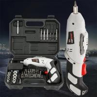 ราคา สว่านไฟฟ้า ไขควงไฟฟ้า ไร้สาย 4.8V ชุดไขควง พร้อมที่ชาร์จไฟ และหัวต่อเสริม 42 ชิ้น (9633624959)