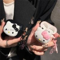 ราคา น่ารัก AirPods Pro3 กรณี Hello Kitty AirPods สําหรับ AirPods 4 1/2/3/Pro Pro2 กรณี AirPods 4 นุ่ม Apple ไร้สายบลูทูธชุดหูฟัง Anti drop AirPods 4anc กรณี AirPods Pro2 กรณี (24130572911)