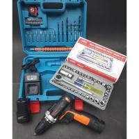 ราคา ชุดสว่านไร้สาย ENZO 24 โวลต์ พร้อมชุดบล็อก40 รายการ (5114418541)