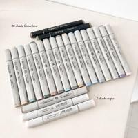 ราคา Preloved Marker FINECOLOUR & COPIC / Preloved finecolor / Preloved COPIC (19289352501)