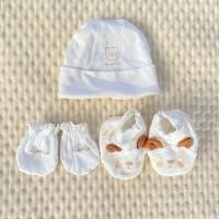 ราคา ถุงมือถุงเท้าทารก ถุงมือลูกน้อย ถุงมือและรองเท้าเด็กอ่อน enfant, absorba แรกเกิด-3เดือน (42107126597)