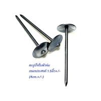 ราคา ตะปูสังกะสีตะปูเรือใบหัวร่มตอกหลังคาเหล็กยึดแปไม้-ผ้าใบ (27168870474)