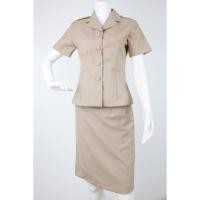 ราคา ชุดกากี ชุดราชการหญิง ปกฮาวาย เสื้อกับกระโปรง (15903074246)