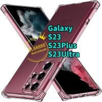 ราคา ✨พร้​อมส่งใน✨เคสใสกันกระแทกคลุมกล้อง For​ Samsumg Galaxy S23 / S23 Plus / S23 Ultra / S23Plus / S23Ultra (23914138368)