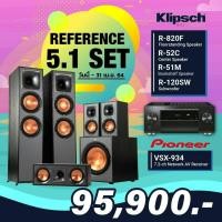 ราคา Klipsch R-820F+R52C+R51M+R120SW+Pioneer VSX-934 (6980707021)
