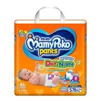 ราคา MAMYPOKO PANTS DAY&NIGHT ไซต์ S78ชิ้น,M74ชิ้น,L62ชิ้น,XL54ชิ้น (981698040)