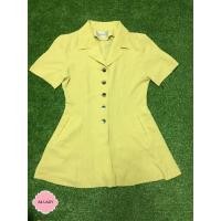 ราคา เดรสงานป้าย สีเหลืองทรงสุภาพ (316746534)