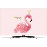 ราคา Personality Flamingo Theme Cover For LCD Flat Curved Screen Computer Monitor Wall Hanging Desktop H (25733116674)
