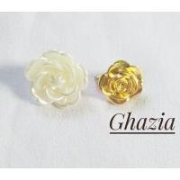 ราคา Putih MAWAR เข็มกลัดดอกกุหลาบสีขาวขนาดใหญ่ + เข็มกลัดสีทอง (2 ชิ้น) แพ็คเกจประหยัด (29081672256)