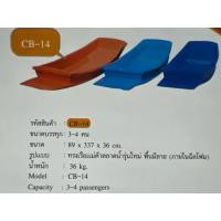 ราคา เรือพลาสติก ทรงแม่ค้าตลาดนำ้ รุ่นใหม่ พื้นมีลาย หนา 2ขั้น เกรดเอ (28463534362)