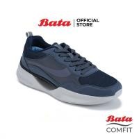 ราคา Bata บาจา Comfit รองเท้าลำลองเพื่อสุขภาพแบบสวม ผ้าใบ สำหรับผู้ชาย สีขาว 8011157 สีกรมท่า 8019157 (28368136980)