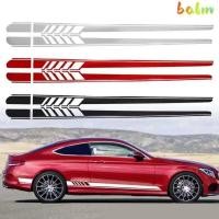 ราคา BALM รถด้านข้าง Decals, Self-กาว PVC สติกเกอร์รถ,ที่ถอดออกได้กันน้ําอุปกรณ์เสริมสําหรับรถยนต์สําหรับ Benz W203-205 W212 GLC CLA GLA AMG C180 C200 C300 C63 Coupe C43 (52501690383)