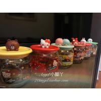 ราคา Hong Kong 711 7-11 LINE Sanrio You MUG Head JOY ขวดแก้ว kitty Gemini พร้อมสต็อก (56000112284)