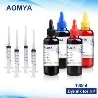 ราคา 100ml Dye Ink 950 951Refills For HP 950XL For HP 63 62 61 953 680xl Officejet Pro 251dw 276dw 8100 8600 8610 8620 (27760331981)