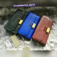ราคา Charles&keith Buckle Wallet กระเป๋าสตางค์หนังสวยเรียบหรู (270403)