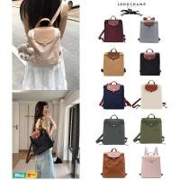 ราคา ของแท้ Longchamp Le Pliage Backpack Casual Daily กระเป๋าเป้คลาสสิก กระเป๋าเดินทางแบบรักษ์โลก (44464799838)