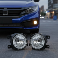 ราคา 2 ยูนิต ไฟตัดหมอก สําหรับ Honda CRV Crider Fit Odyssey 2012-2017 ไฟหน้ากันชนหน้า ฮาโลเจน LED อุปกรณ์เสริมรถยนต์ (51800199457)