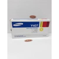ราคา ตลับหมึกโทนเนอร์ Samsung CLT-Y407S สีเหลือง Original (ออกใบกำกับภาษีได้) (19663299532)