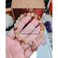 ราคา ไหมทอง - ไหมนาค + ถุงนาค บรรจุนพเก้าข้อมือหิน (12946067386)