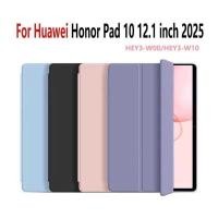 ราคา Huawei สำหรับเคส Honor Pad 10 2025 HEY3-W00 HEY3-W10 ขนาด 12.1 นิ้ว แบบแม่เหล็กพับสาม PU หนังนุ่ม ปก (41008168392)