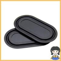 ราคา บาง 2 ชิ้นรูปไข่เบสไดอะแฟรมยางลําโพงแผ่น Passive หม้อน้ําเสริมเบสแผ่นสั่นสะเทือน 2040-6090 (49702607463)