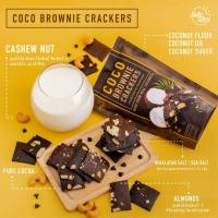 ราคา บราวนี่ บราวนี่คลีน《 COCO BROWNIE CRACKERS 》ขนมคลีน 100% Healthy Snack สายรักสุขภาพ ห้ามพลาด [พร้อมส่งทุกวัน‼️] (9976592919)