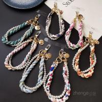 ราคา JL เชือกเส้นเล็กโทรศัพท์มือถือใหม่ High-End Pearl สร้อยข้อมือสั้นแฟชั่นอินเทรนด์ผ้าพันคอผ้าไหมกระเป๋าเปลือกหอยเด็ก Universal (53852164024)