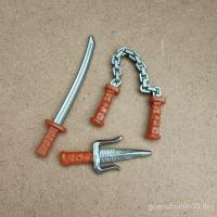 ราคา 17เซนติเมตรที่มีสีสันดาวนินจาพระเจ้าเต่าเดิมอาวุธชุดของแท้จํานวนมากตุ๊กตาอุปกรณ์เสริม (29541366922)