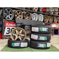 ราคา โปรโมชั่นล้อ 4ลาย TE37 CE28 RE30 RPF1 พร้อมยาง 195/55R15 HERO R111 (21626906256)