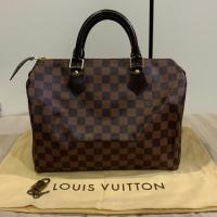 ราคา LV Speedy30 Damier ปี2011 มือสอง ของแท้100% ใหม่มาก!!! (4028414196)