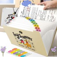 ราคา กระเป๋าแฟ้มขยาย LILACS, โฟลเดอร์แฟ้ม A4 ที่ตรวจสอบในชั้นเรียนความจุขนาดใหญ่, พอร์ตผลงานแนวนอน/แนวตั้งของมิกกี้เมาส์ (26136287998)