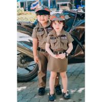 ราคา ชุดตำรวจหญิง ชุดอาชีพเด็ก ชุดตำรวจหญิงจูเนียร์ (4049312698)