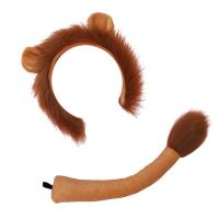 ราคา ปัญญา สิงโต เครื่องแต่งกายชุดสัตว์ชุดแฟนซีเครื่องแต่งกายชุดสิงโตหูคาดศีรษะและหางชุดฮาโลวีนคอสเพลย์พรรคตกแ (46451655933)