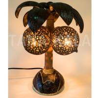 ราคา โคมไฟกะลามะพร้าว ทรงต้นไม้ ( ฐานกะลา 2 ลูก ) (2297660007)